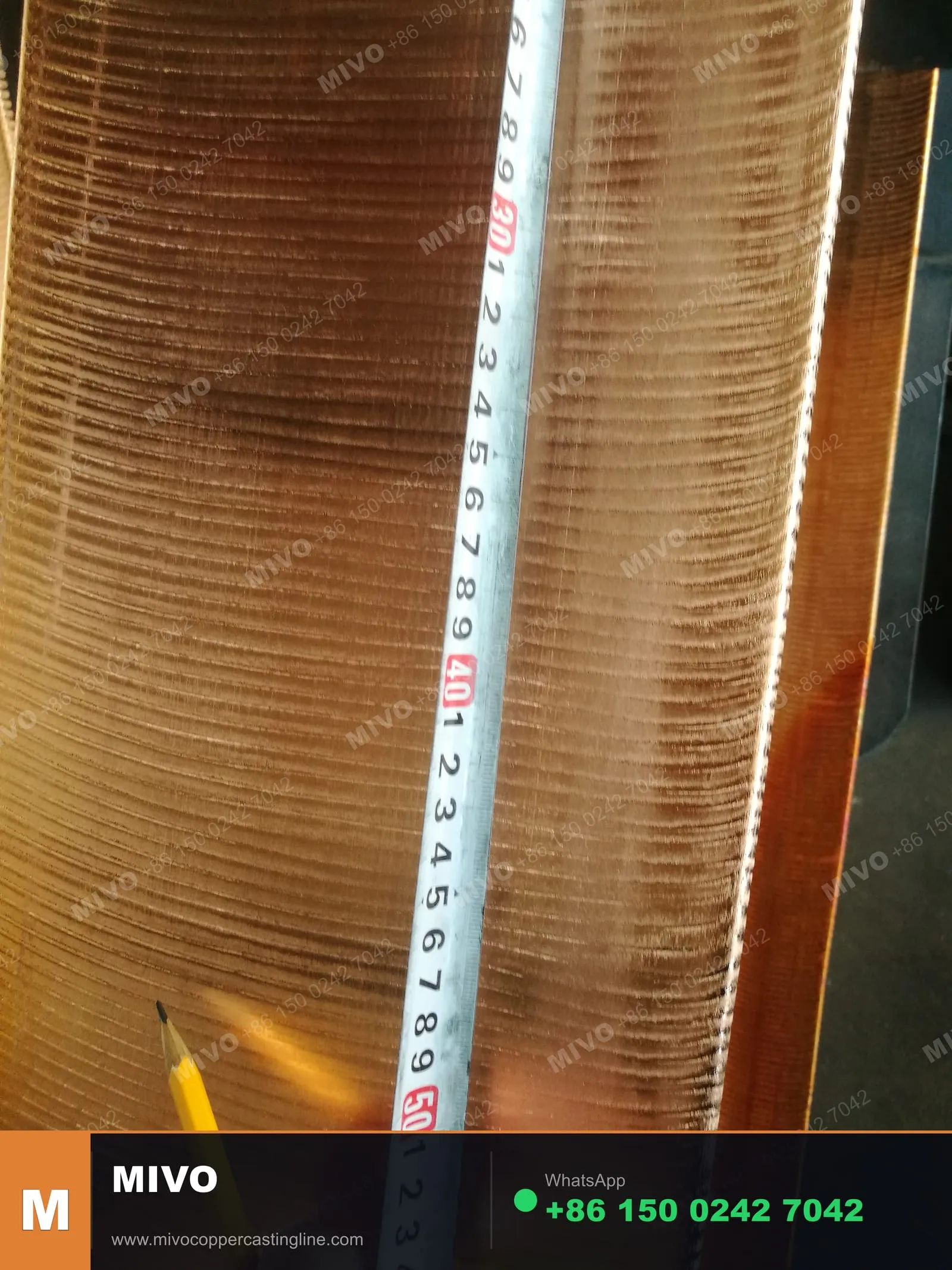 Crystallizer assembly detail — S-type water channel section